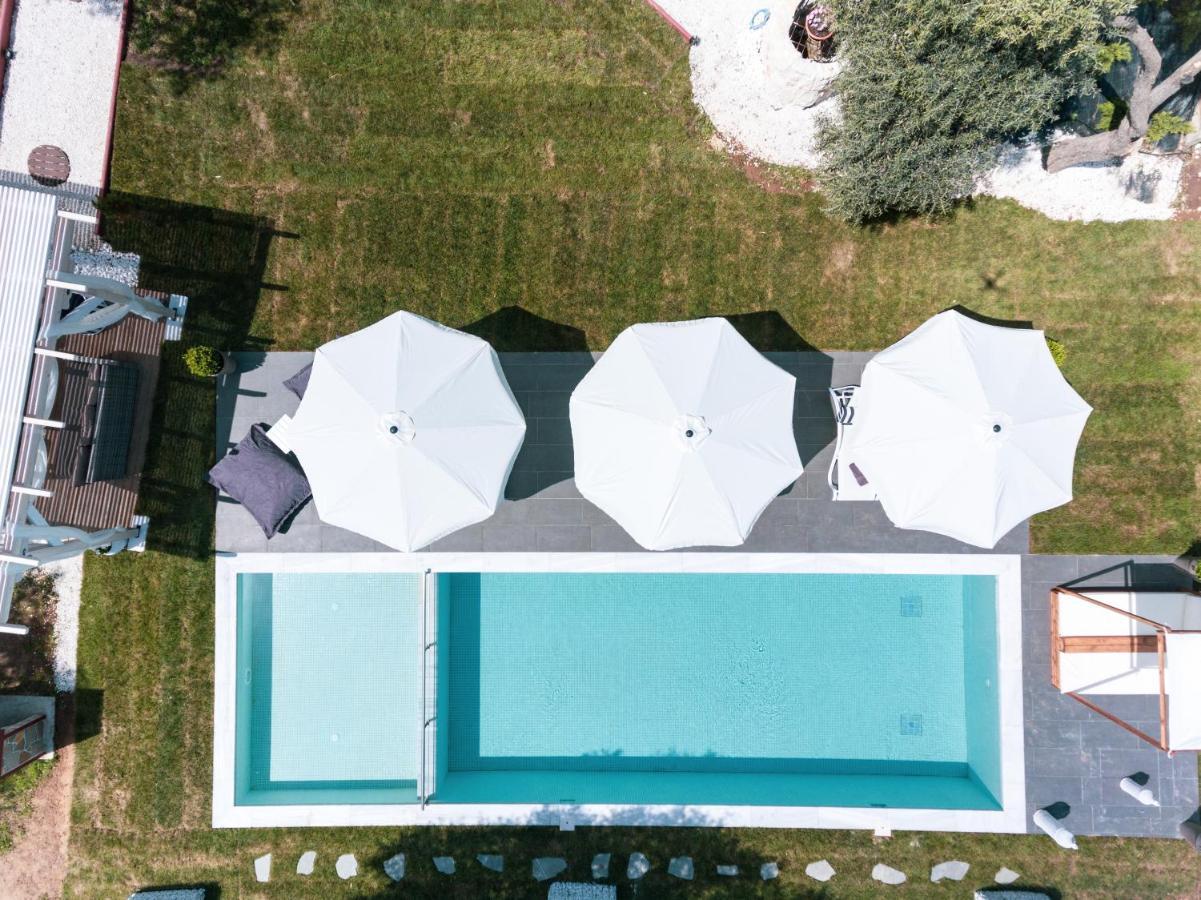 Fokas Luxury Villa Prínos Exterior foto