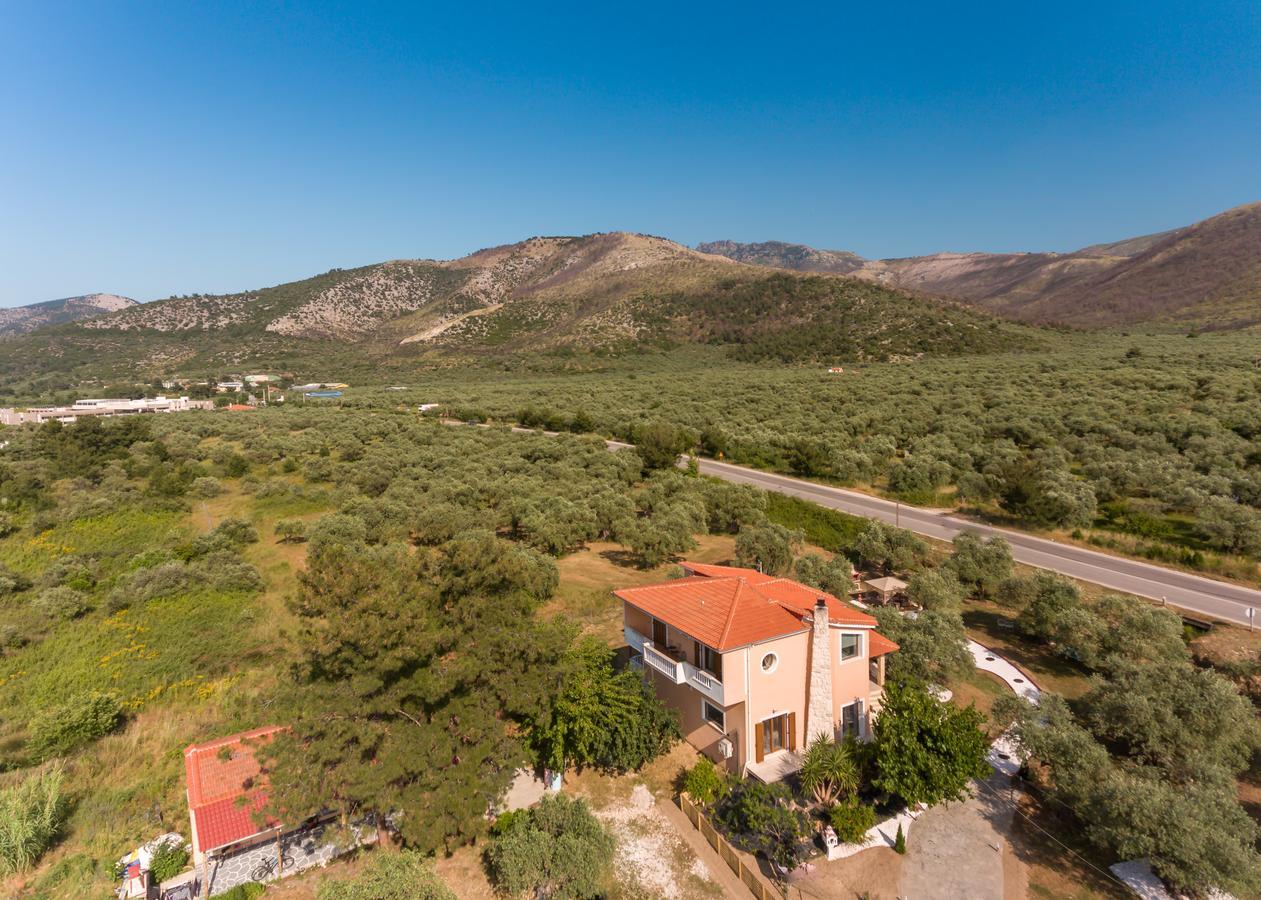 Fokas Luxury Villa Prínos Exterior foto