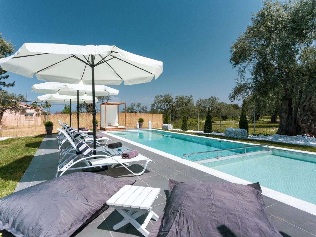 Fokas Luxury Villa Prínos Exterior foto