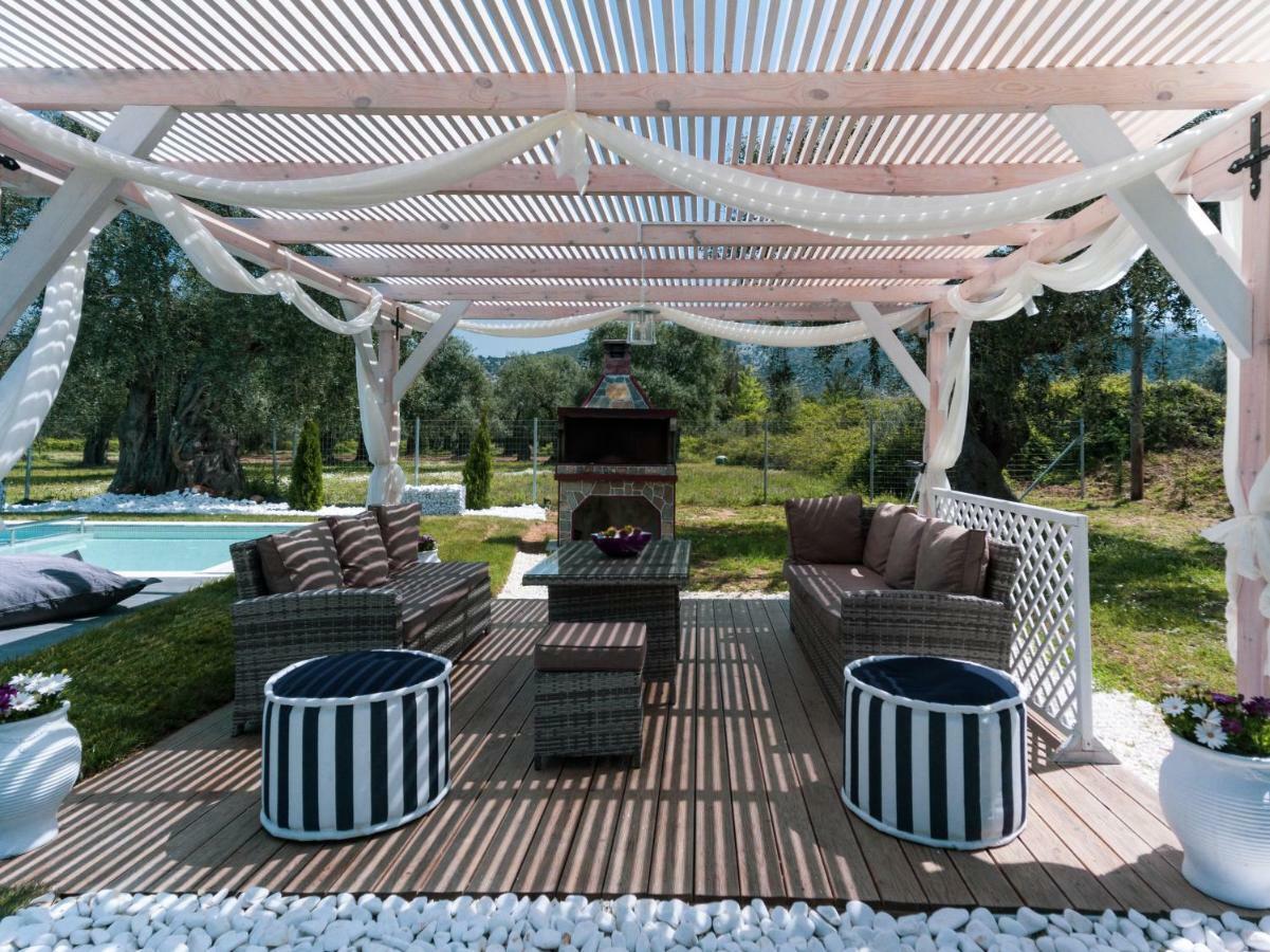 Fokas Luxury Villa Prínos Exterior foto